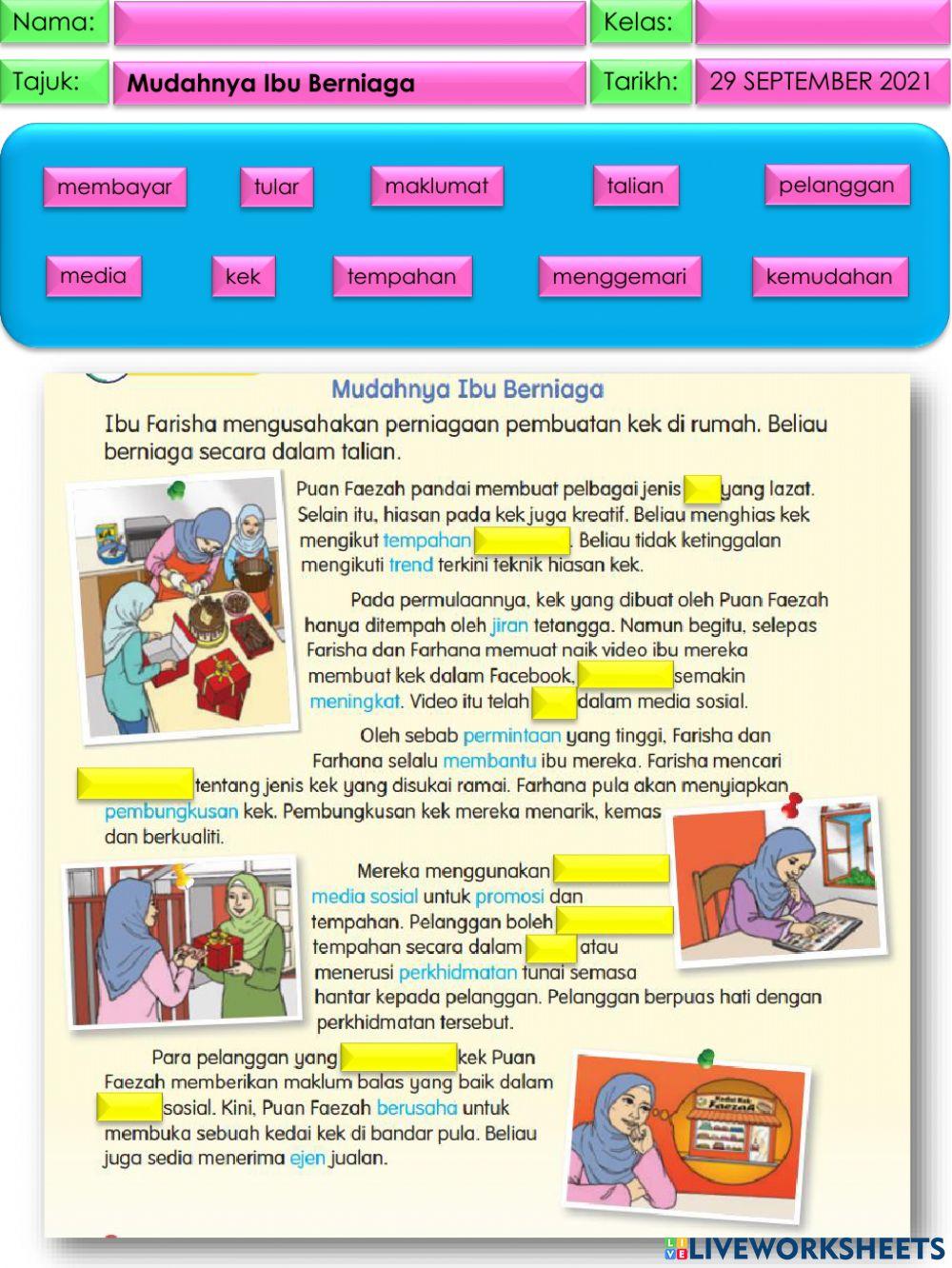 Mudahnya Ibu Berniaga