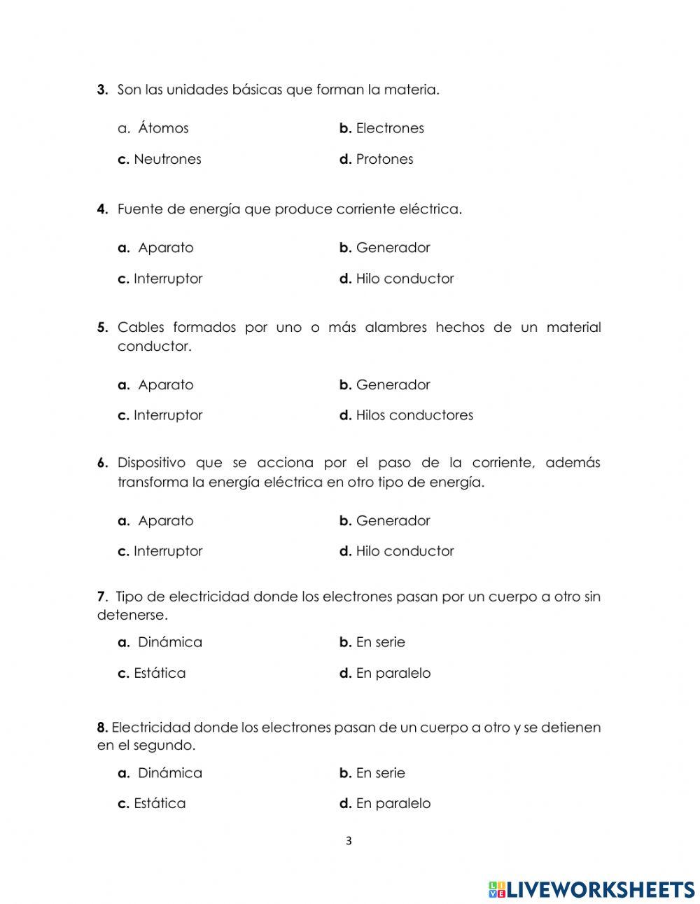 Prueba corta no.1-5 Grado 2021 III Tri