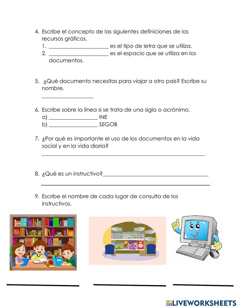 Evalución de Español