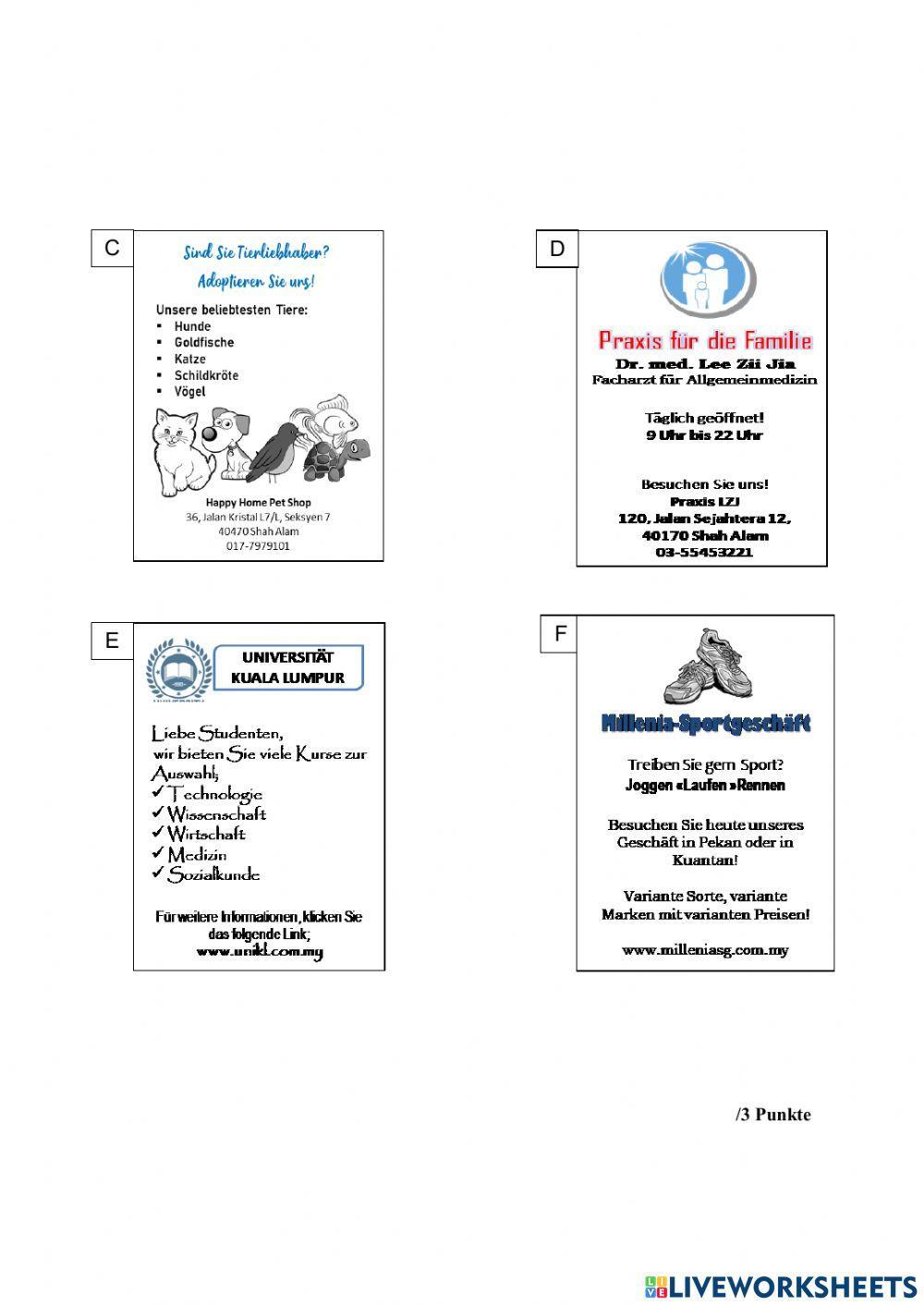 Ujian Sumatif 2 Bahasa Jerman Tingkatan 5