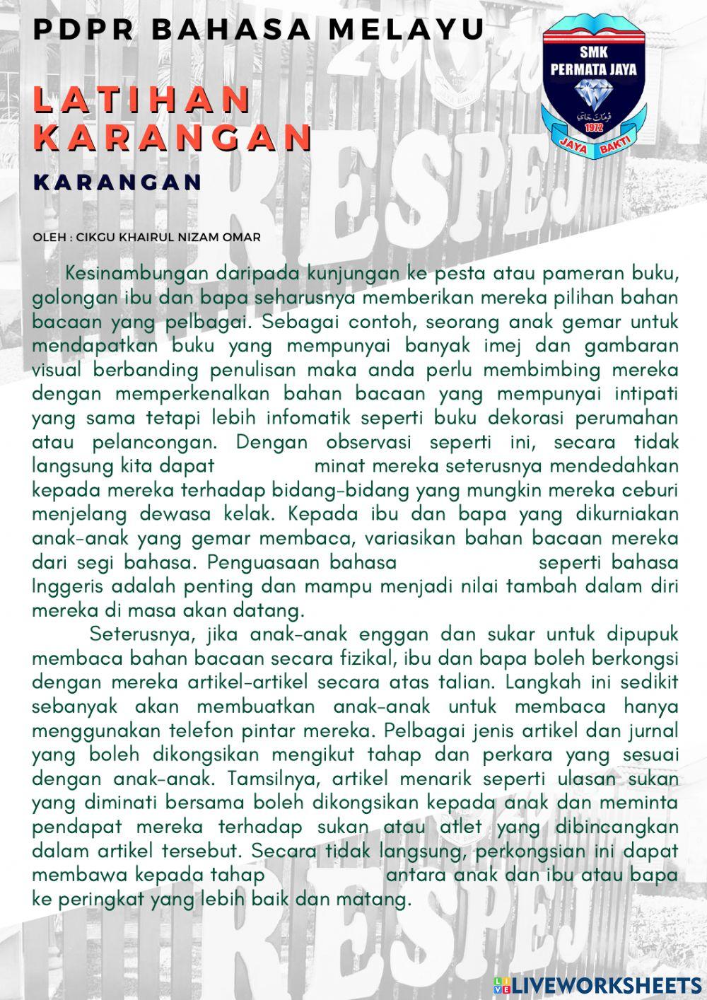 Karangan 3