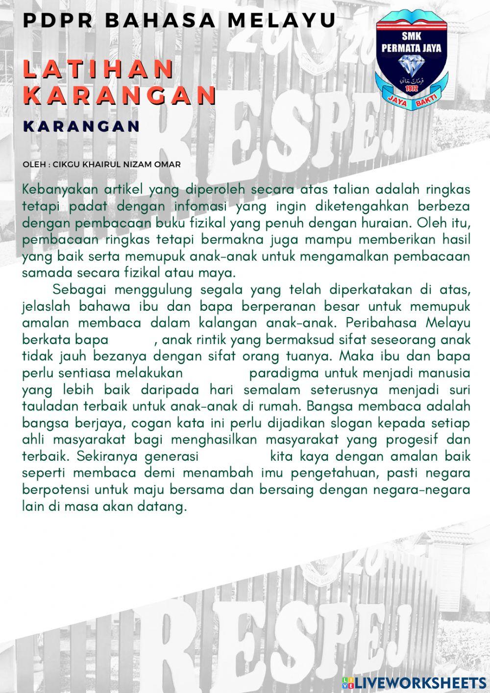 Karangan 3