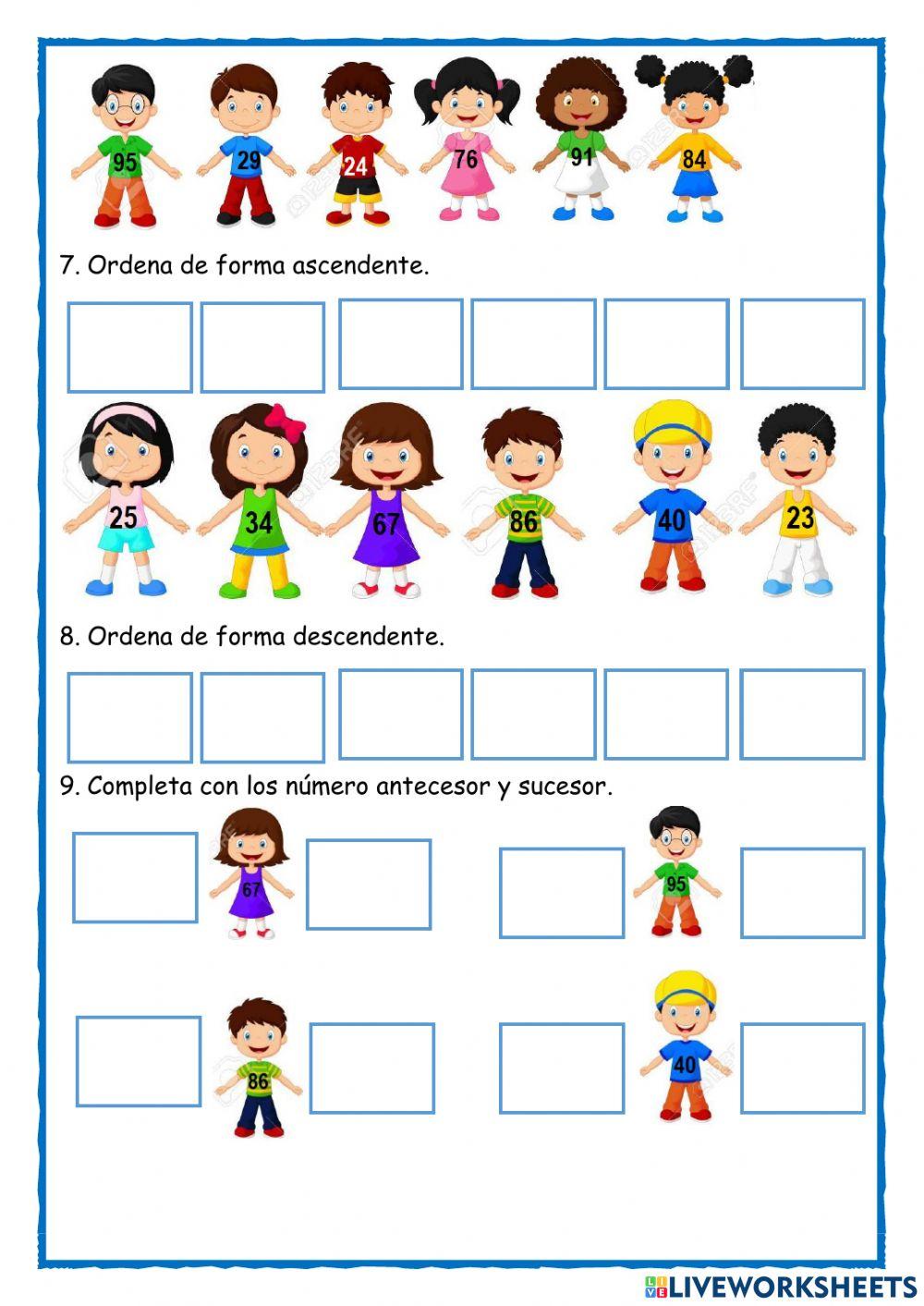 Evaluacion de matematica III bimestre