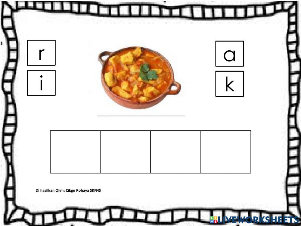Isi tempat kosong by Cikgu Rohaya