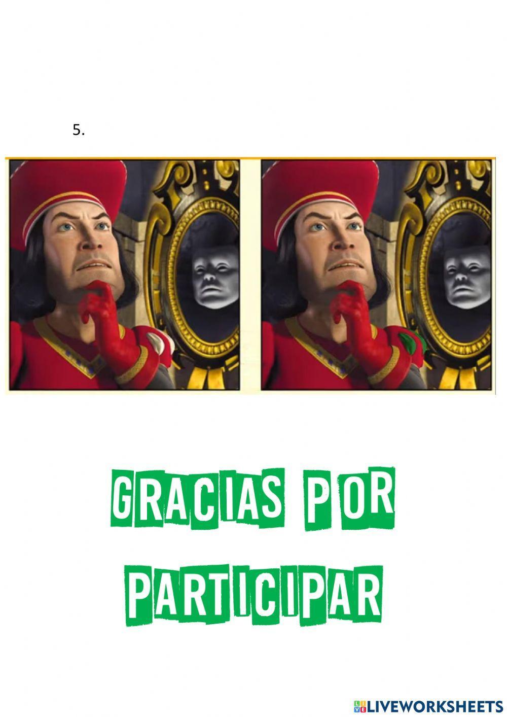 Encuentra Las diferencias SHREK