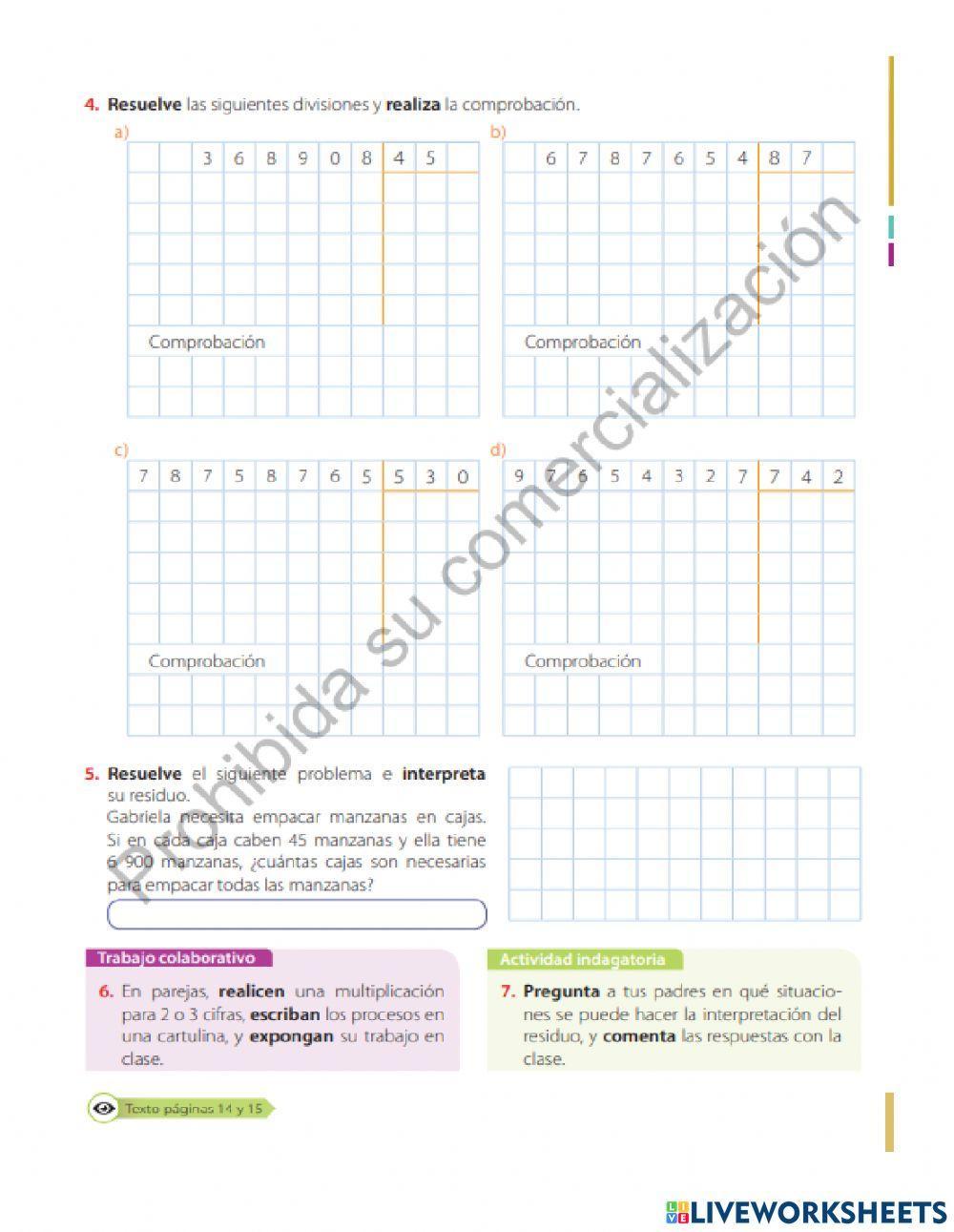 Operaciones fundamentales
