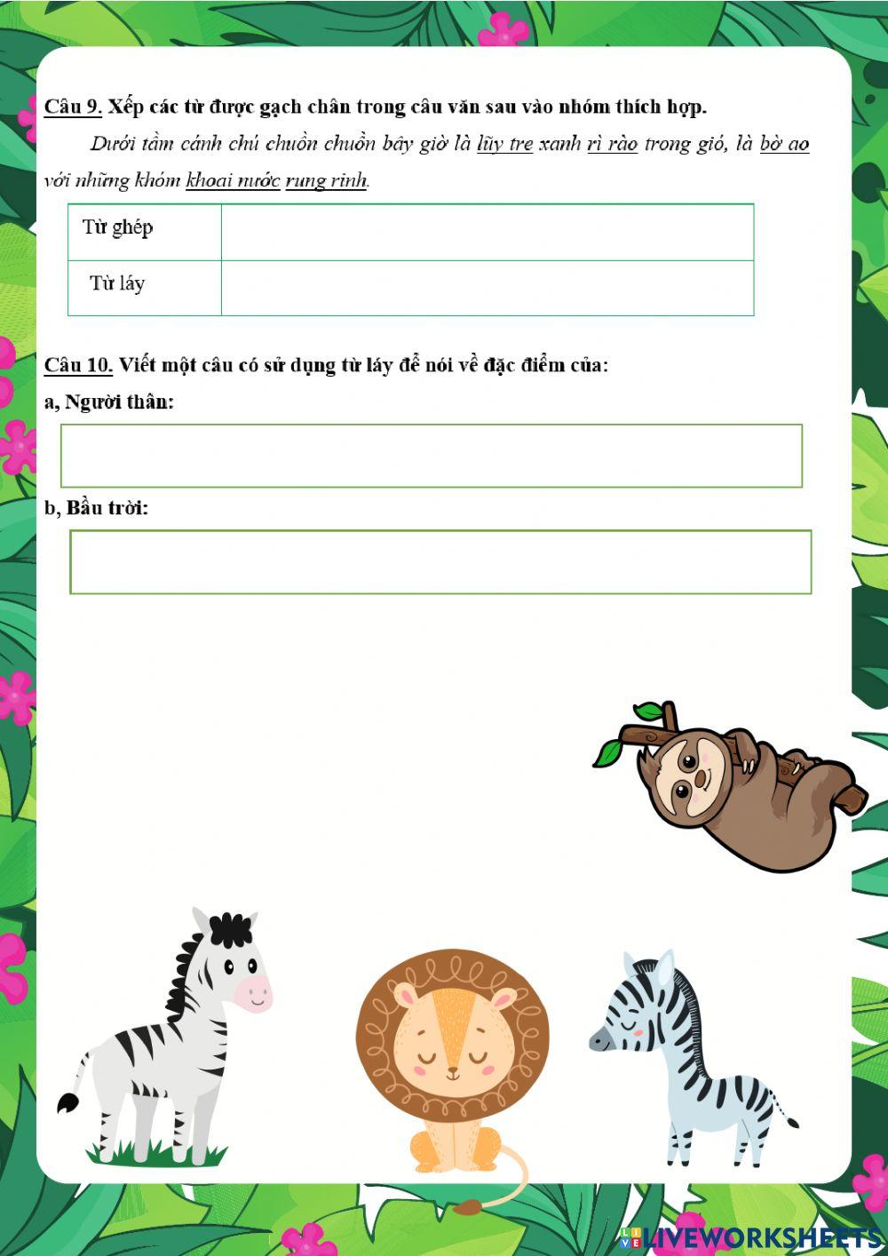 Btct - tiếng viêt - tuần 4