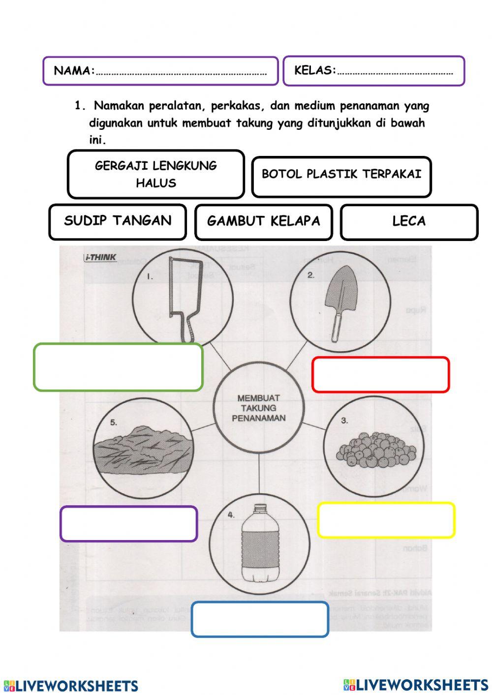 Projek sistem tanaman takungan