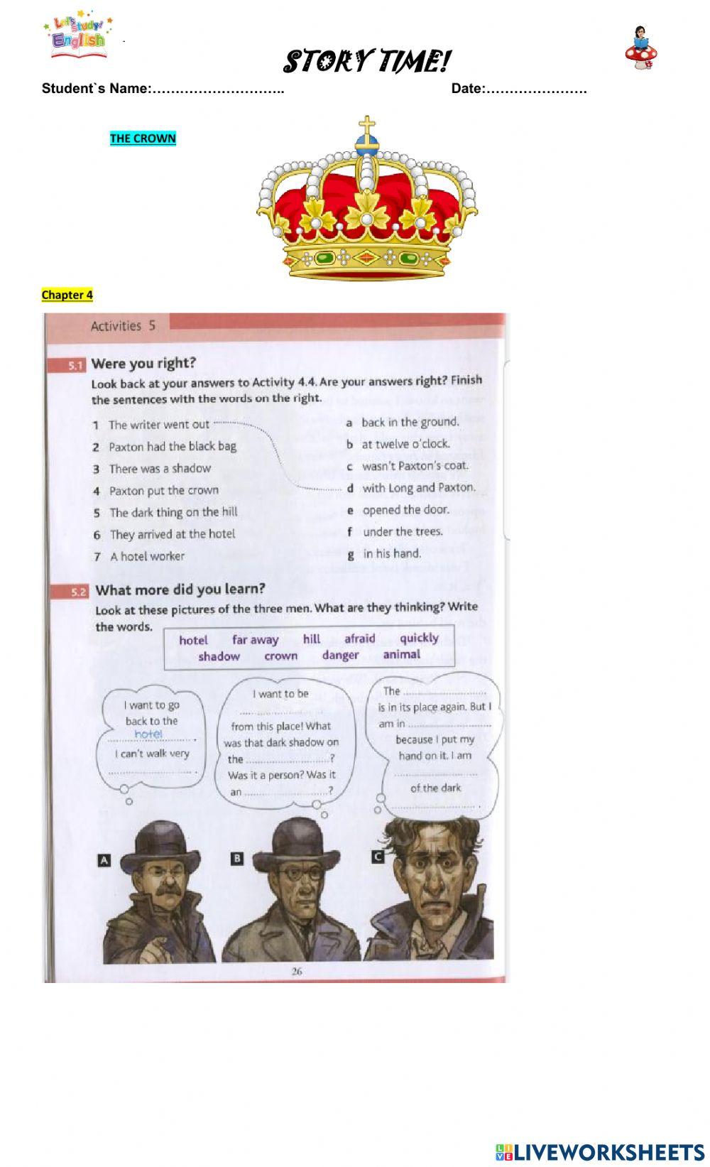 The Crown chapters 4 and 5