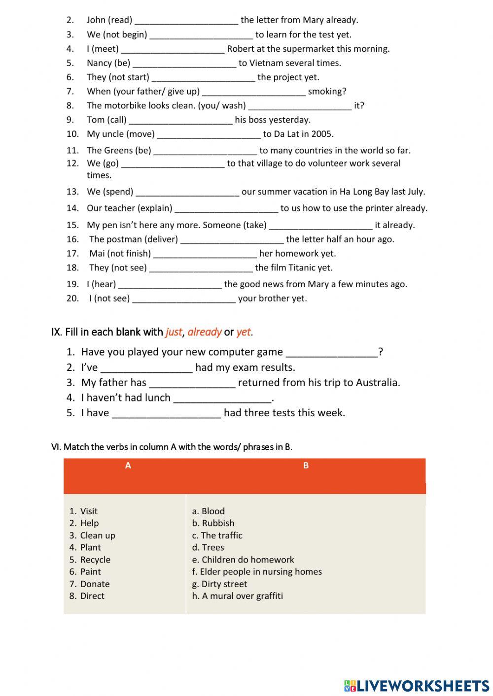 Unit 3 : Community service