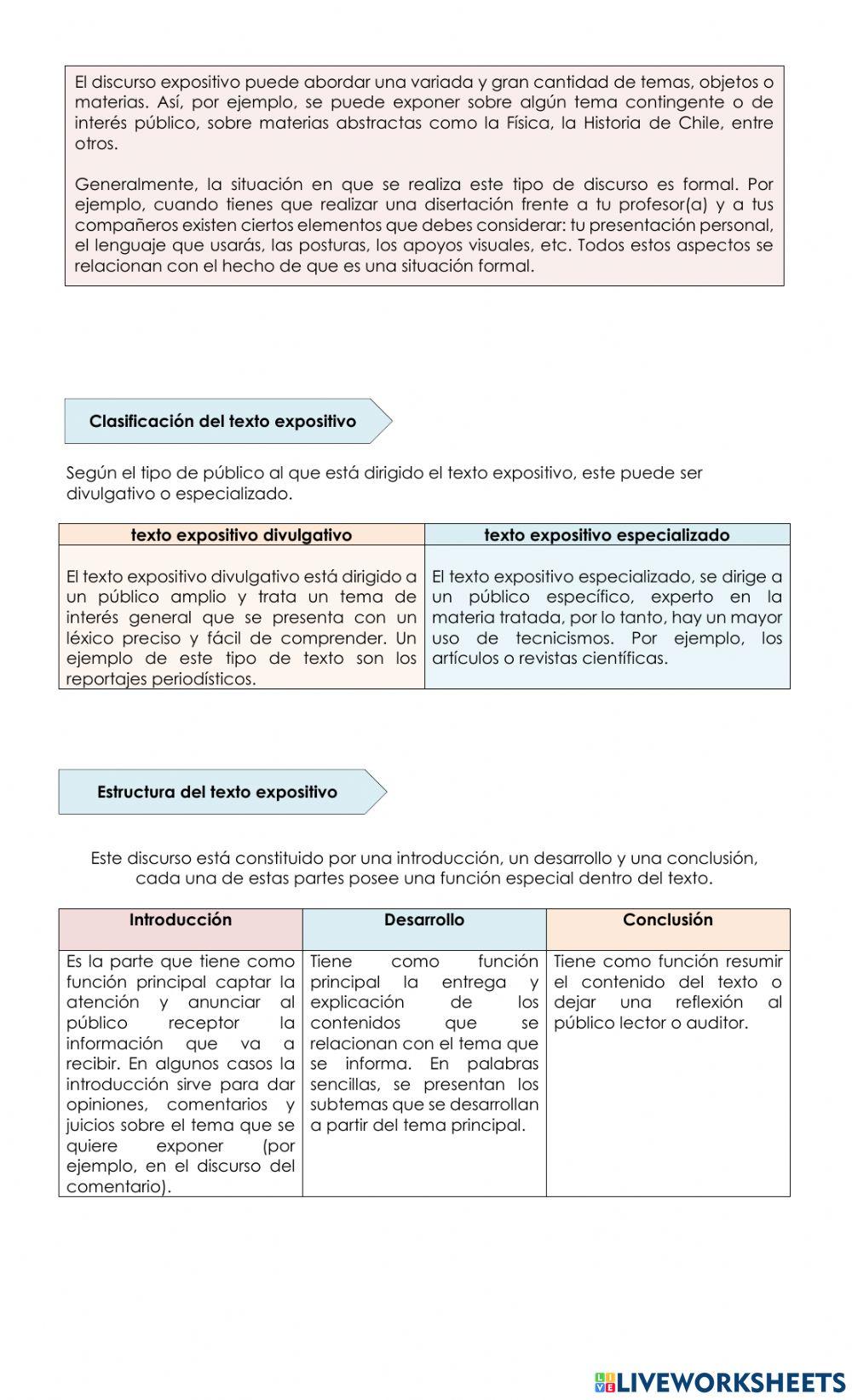 Texto expositivo primero conguillio