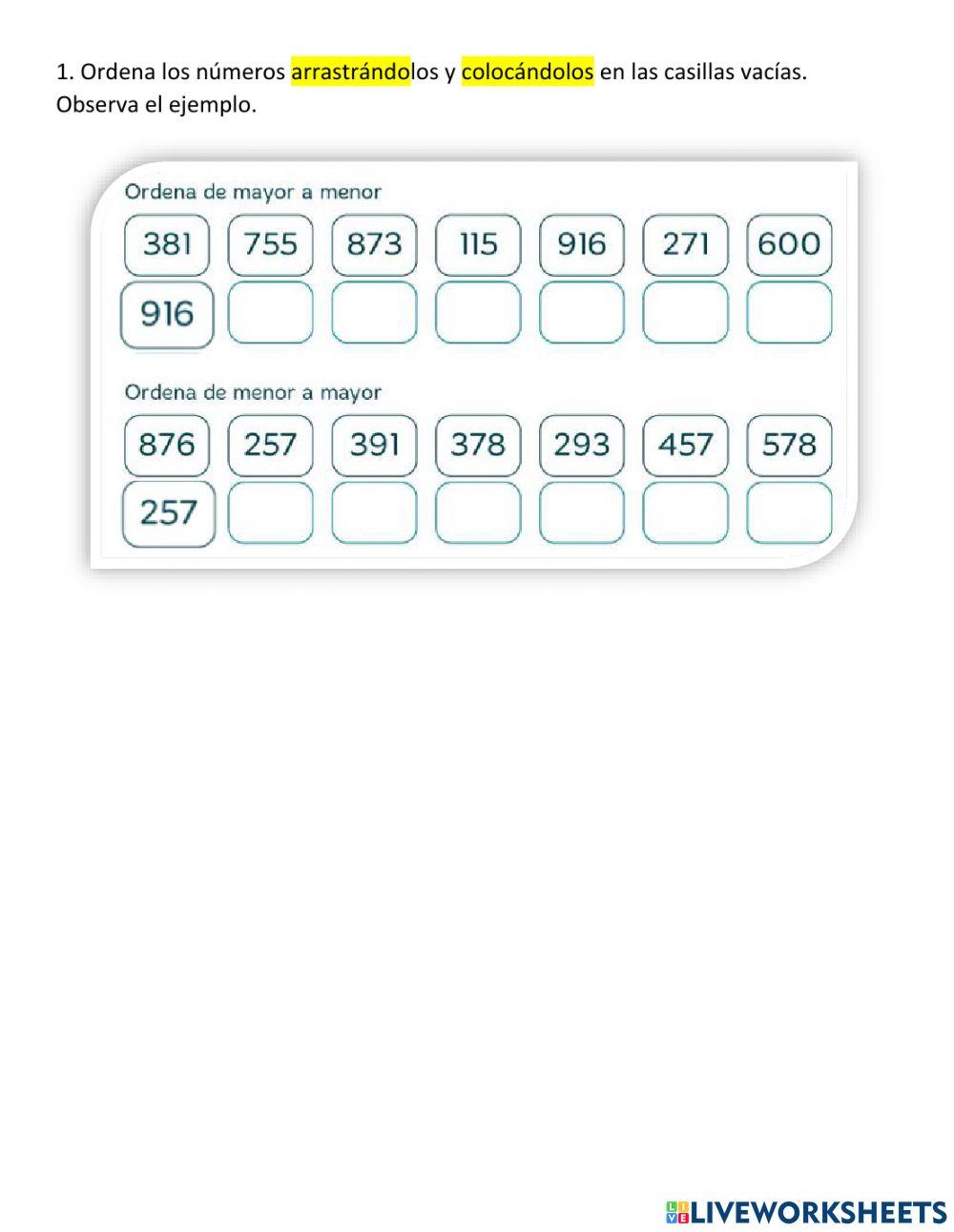 Los números naturales