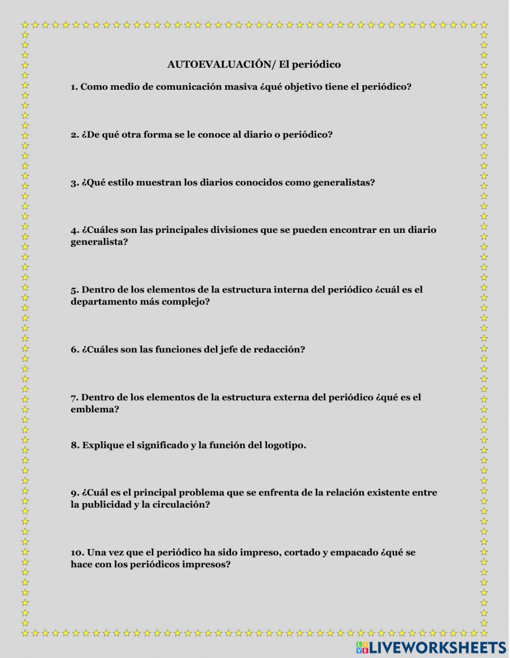 Analisis del periódico