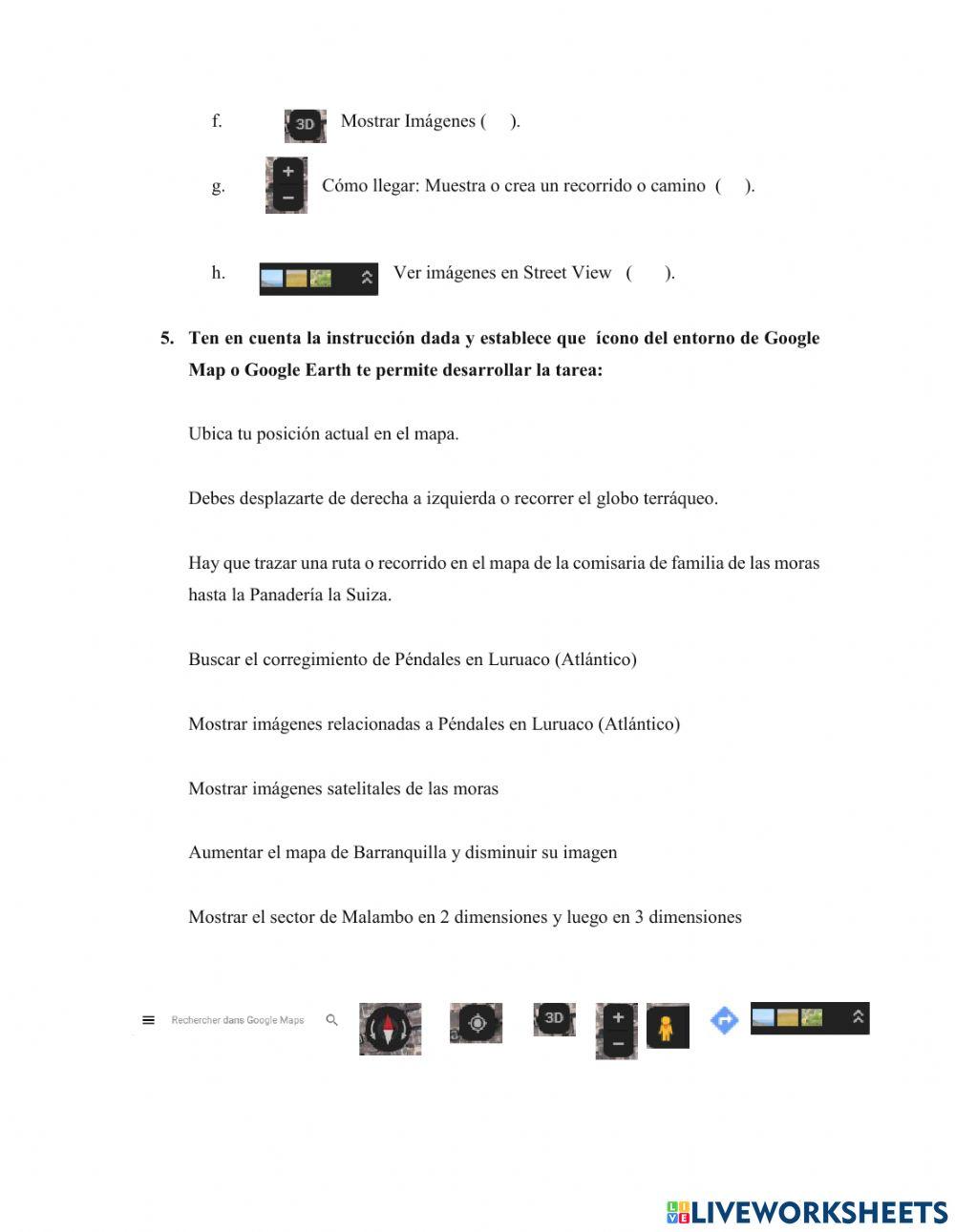 Google map y google earth