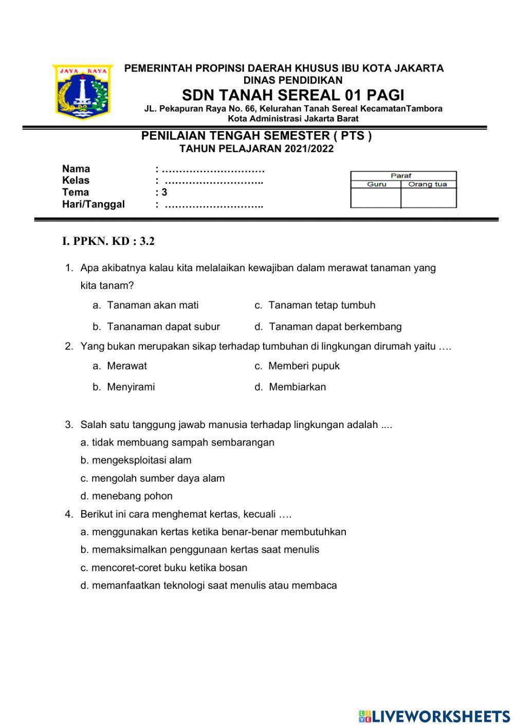 PTS SEMESTER 1 -Tema 3