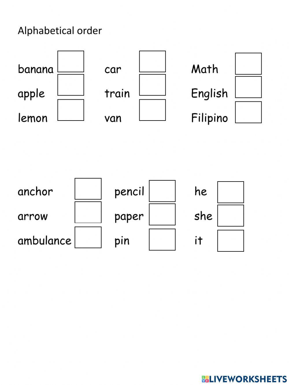 Quiz Filipino and ENglish