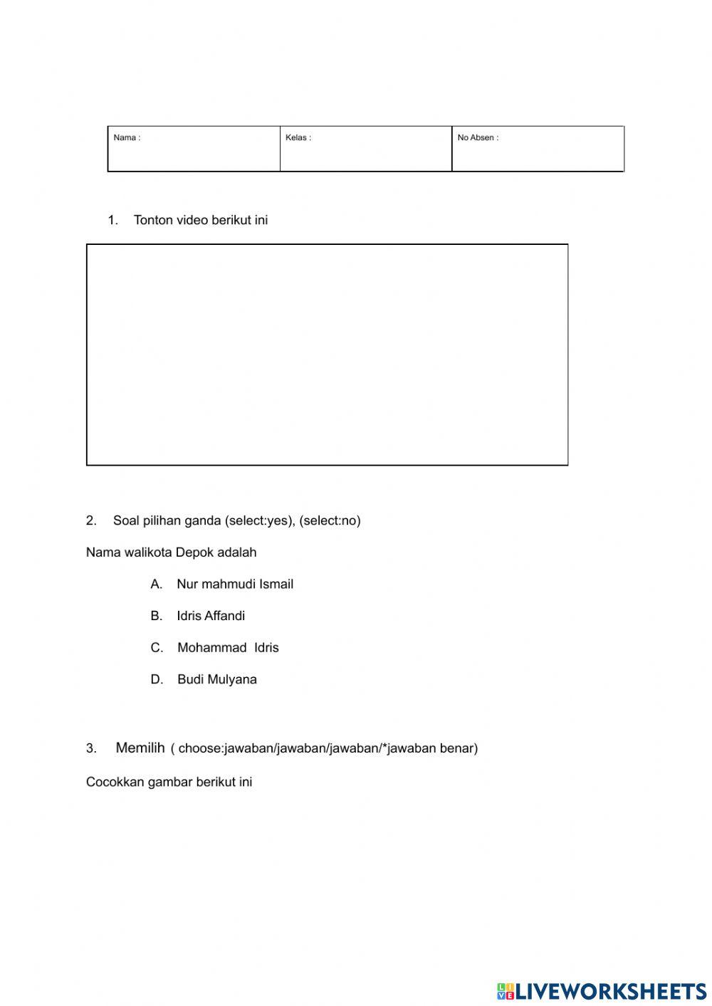 Latihan Workshop SMPN 2 Depok