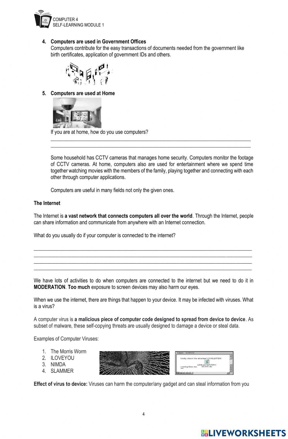 Module 1 in Computer