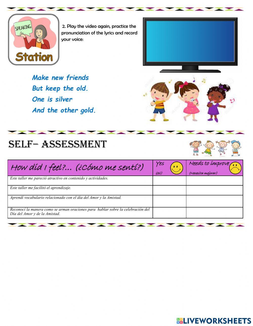 Workshop 8-Cycle 2-LOVE AND FRIENDSHIP