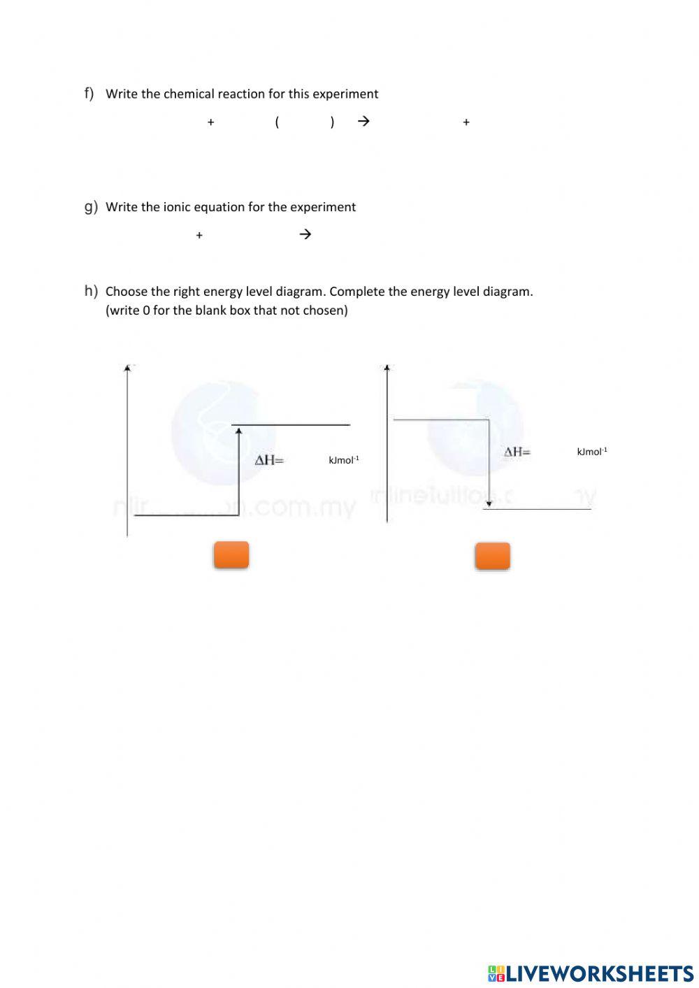 Heat of precipitation