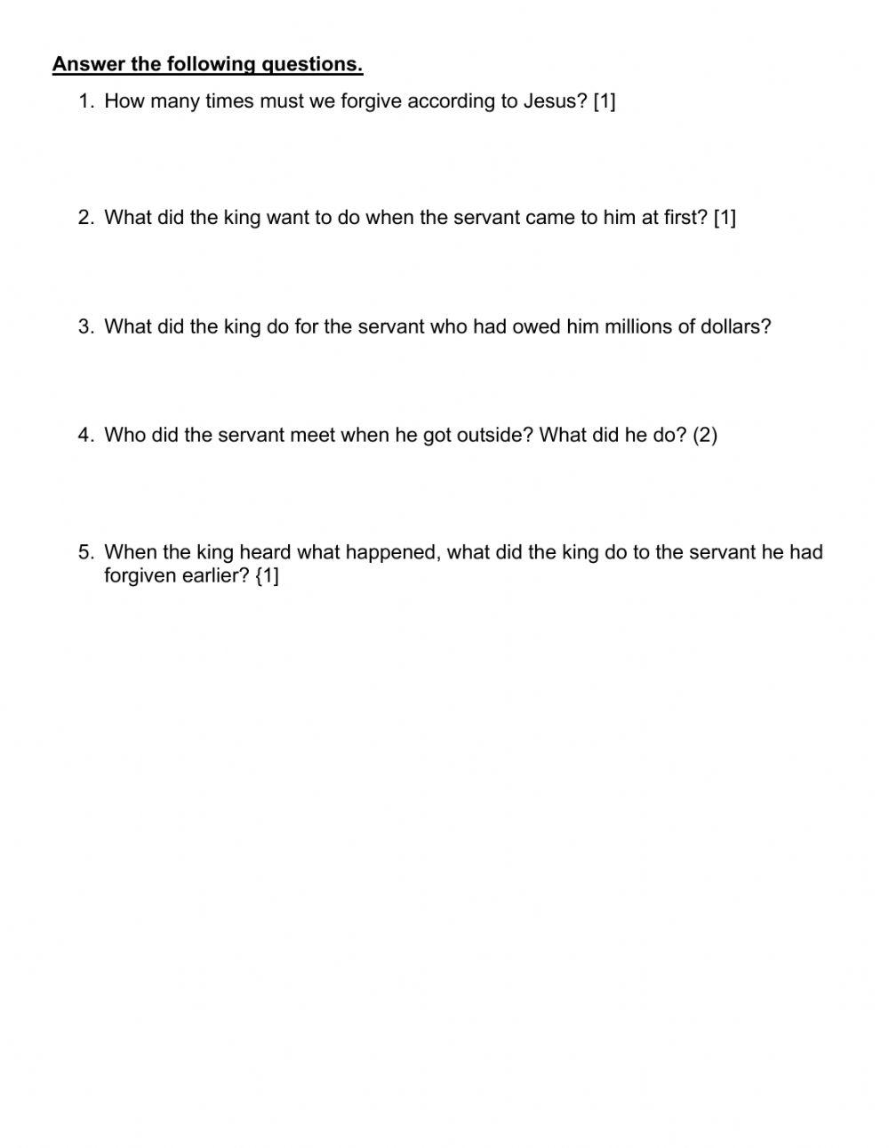 Nature of God Part 2- The Man Who Wouldn't Forgive Nature of God Part 2- The Man Who Wouldn't Forgive