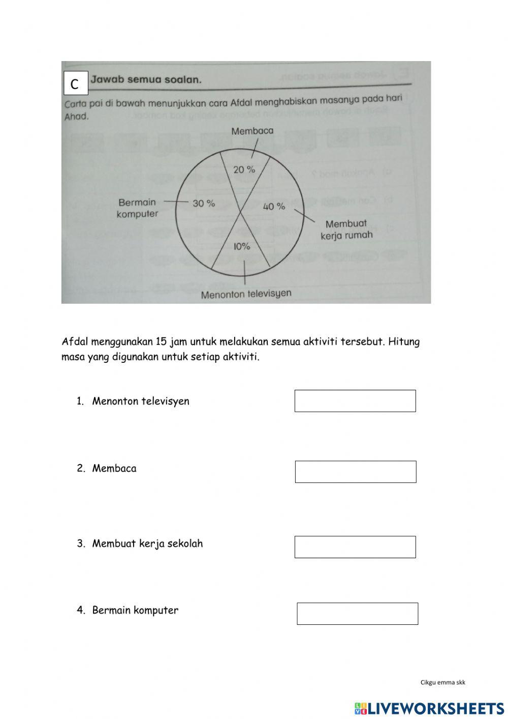 Matematik tahun 6 - pengurusan data