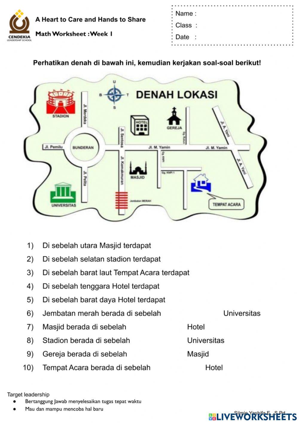 1458783 denah dan arah mata angin silmie yashifa