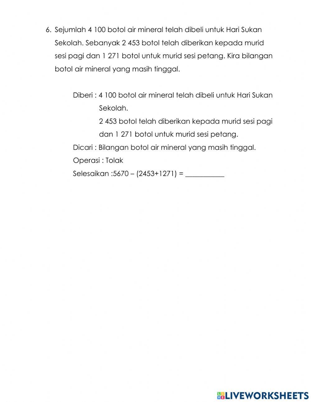 Penyelesaian Masalah