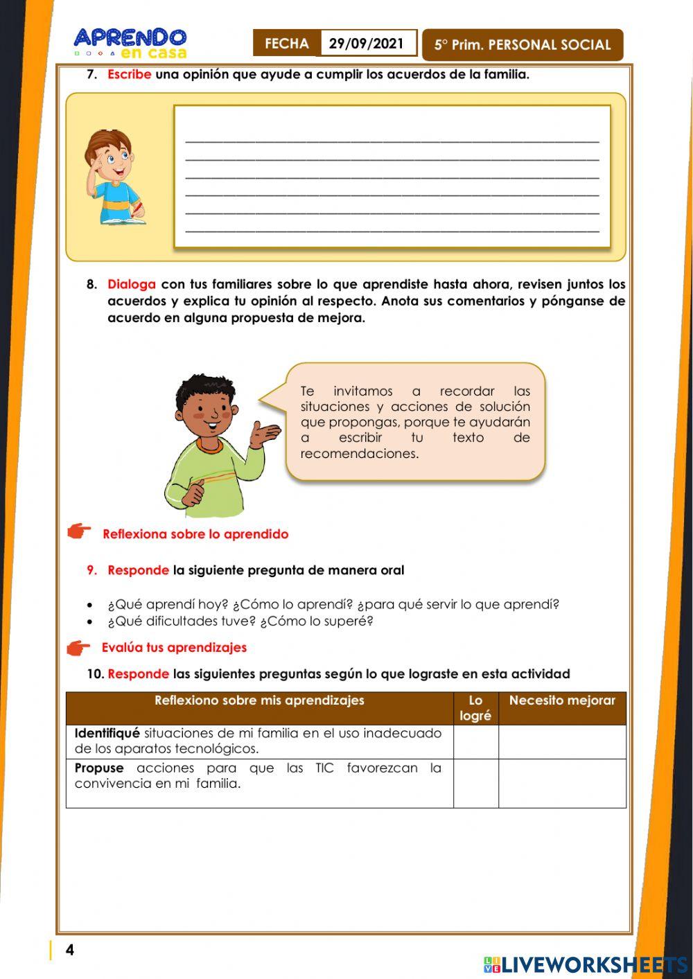 El impacto de las tecnologías de la información y la comunicación  en nuestra convivencia familiar