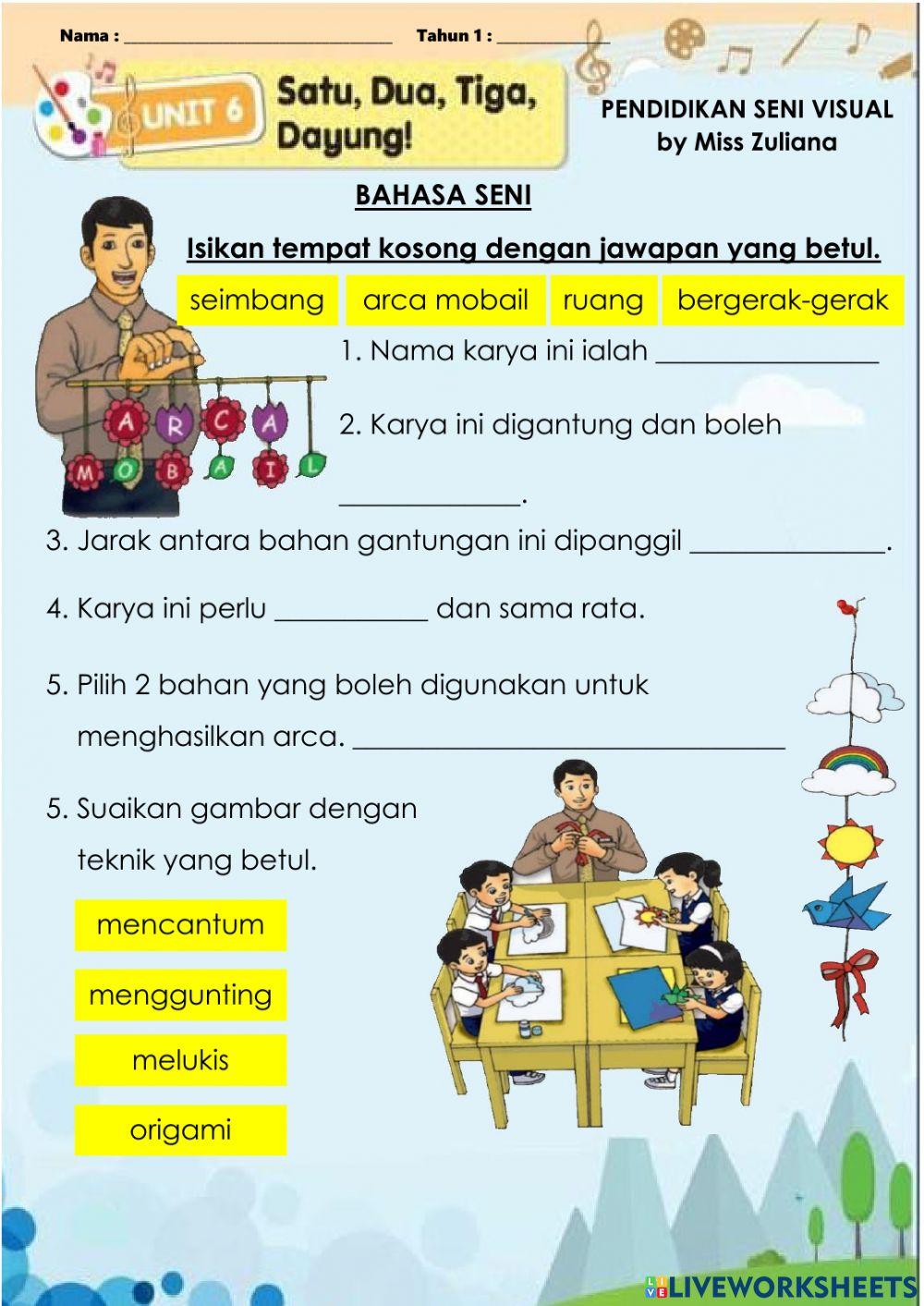 Unit 6 : Satu, Dua, Tiga, Dayung!