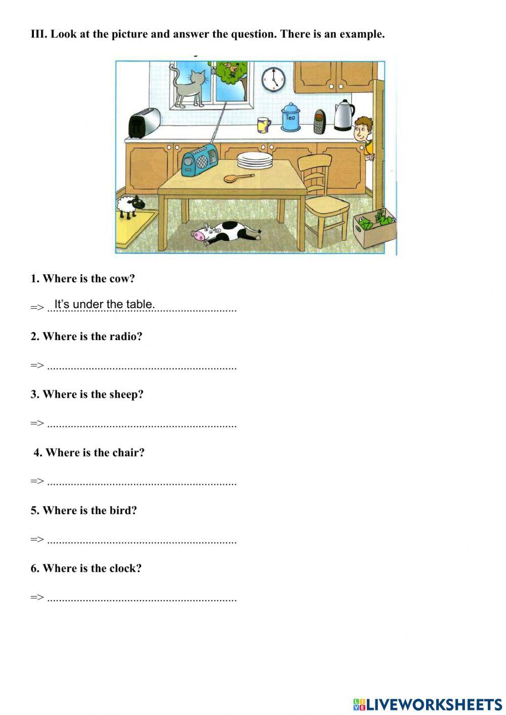 Worksheet 6