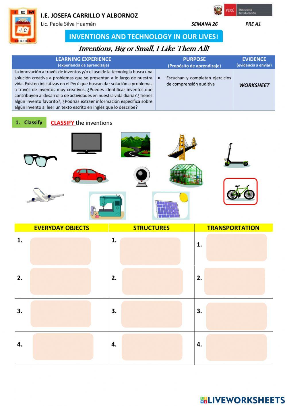 Inventions, big or small I like them all!