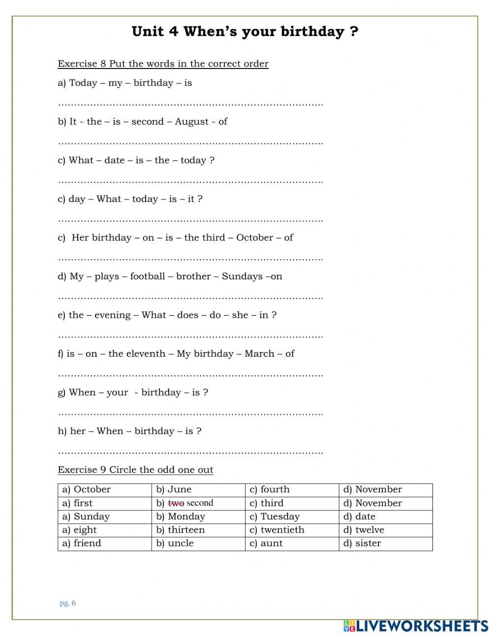 G4-U4-When's your birthday?