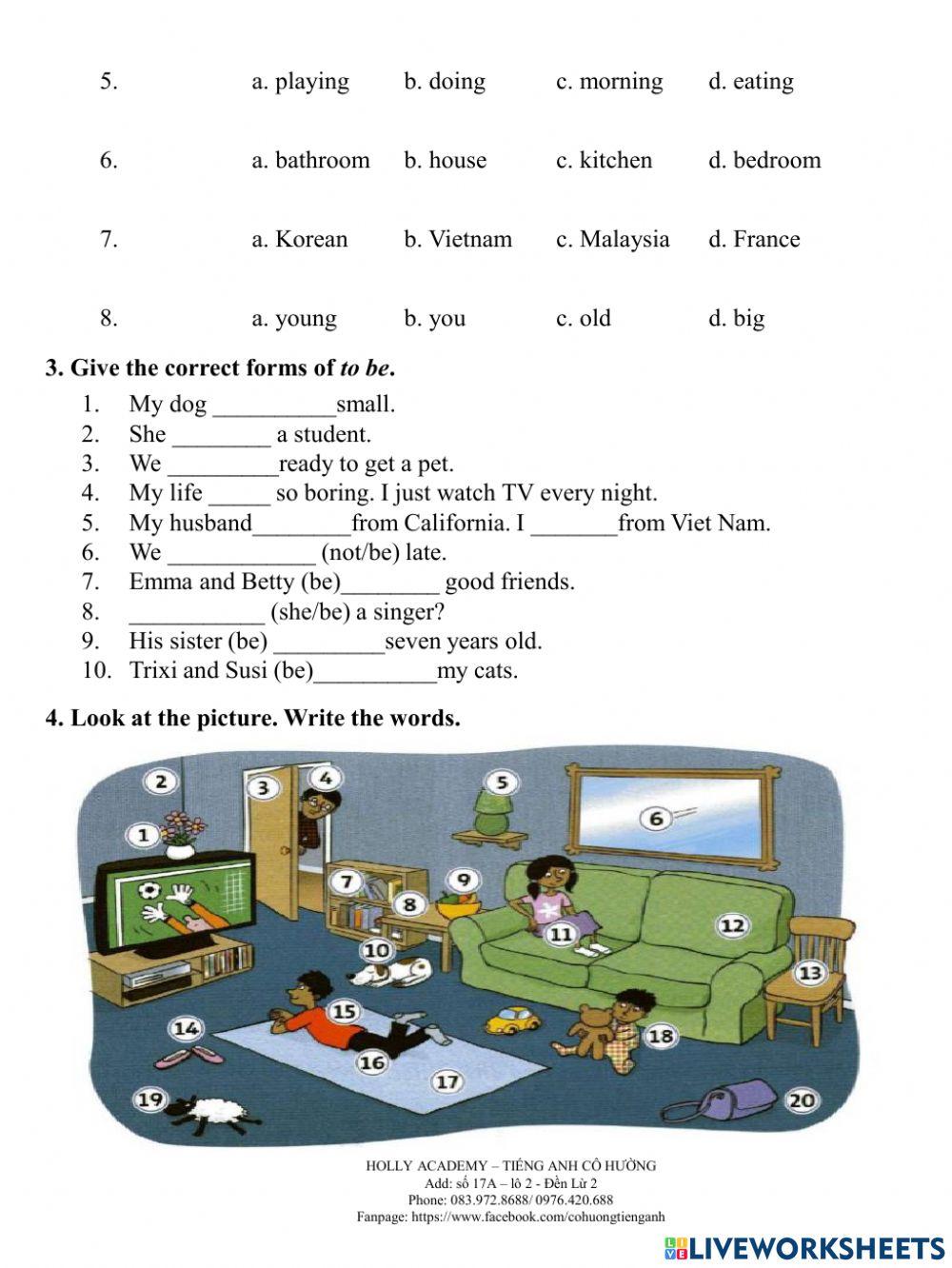 Simple present tense