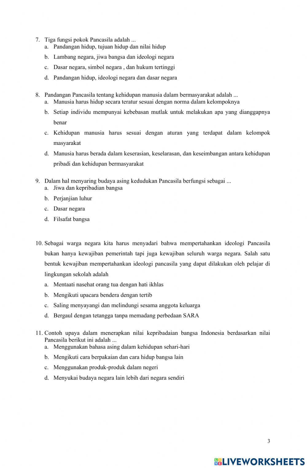 Pendidikan Kewarganegaraan