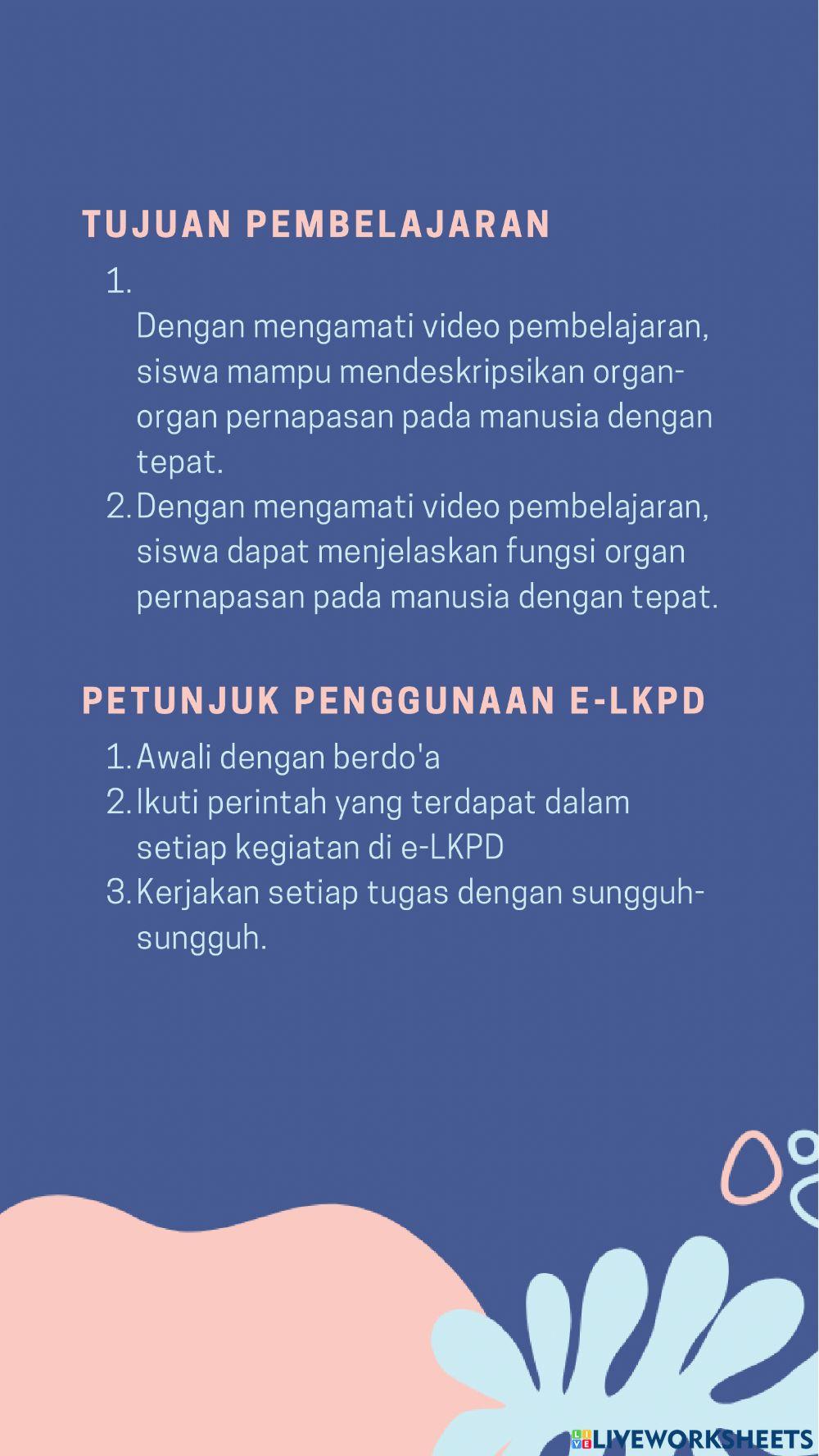 Lembar Kerja Peserta Didik Kelas 5 Tema 2