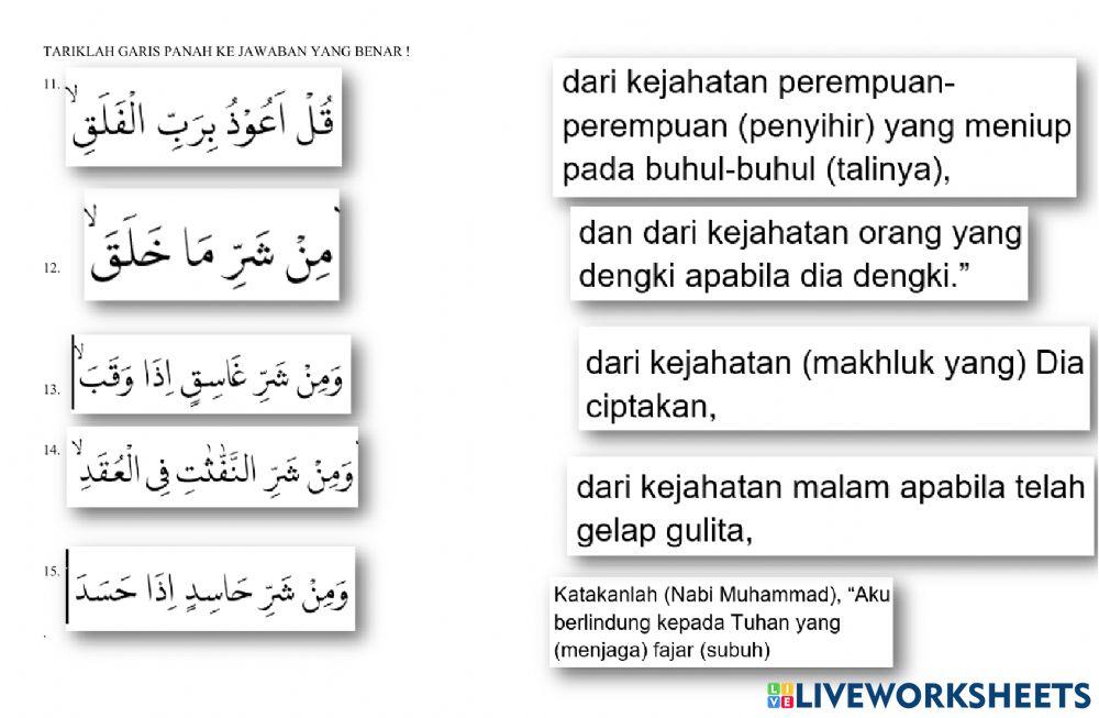 Pilihan ganda pai kelas 4 sem 1