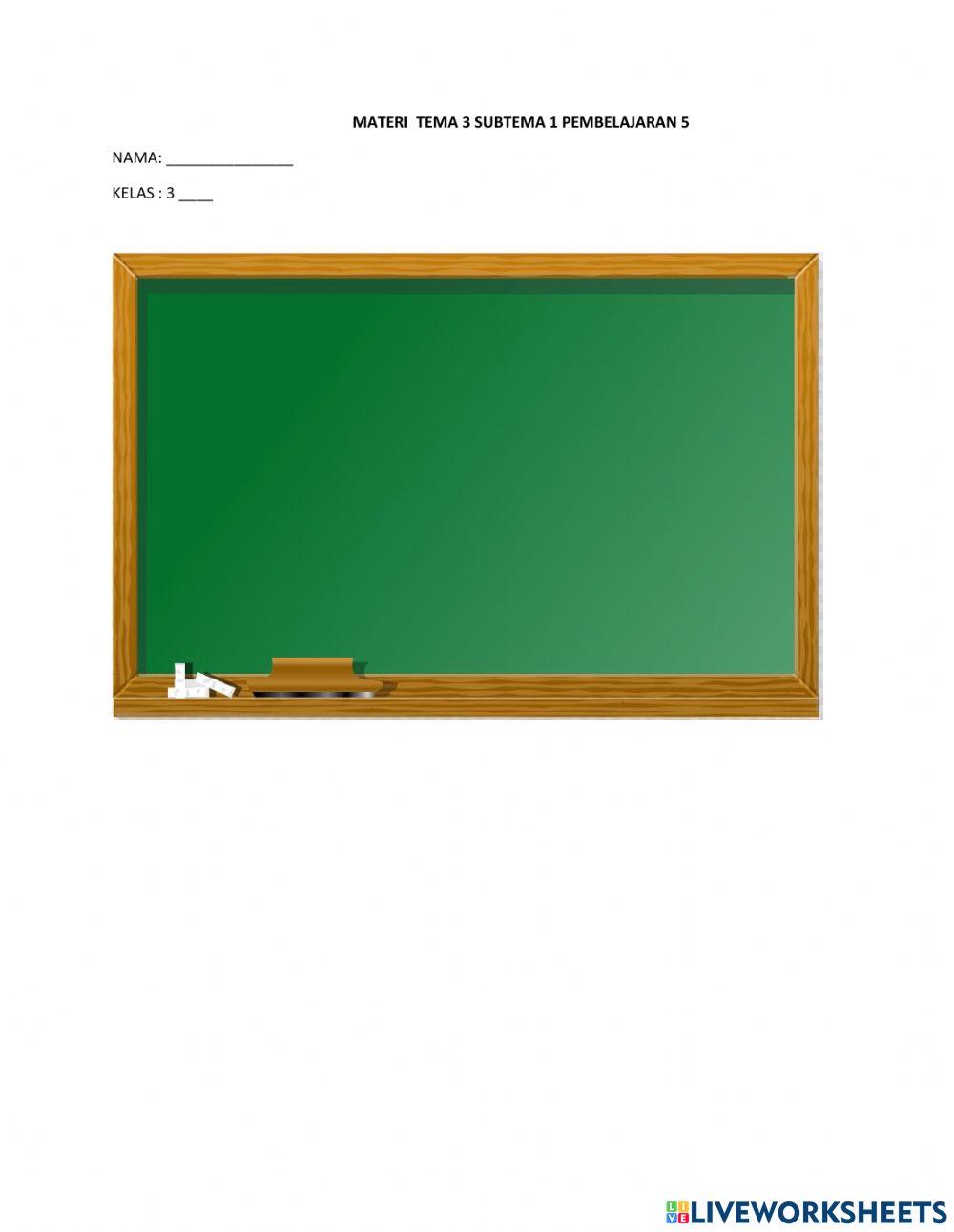 Materi & LKPD T3 ST1 PB5