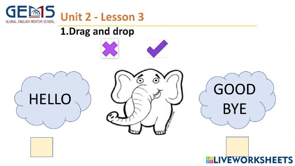 Eu starter - unit 2 - lesson 3 +4