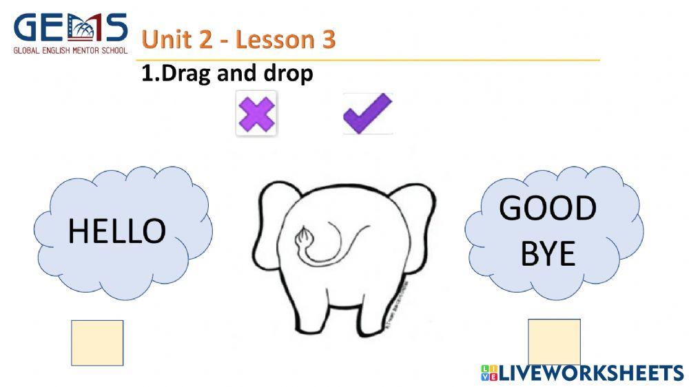 Eu starter - unit 2 - lesson 3 +4