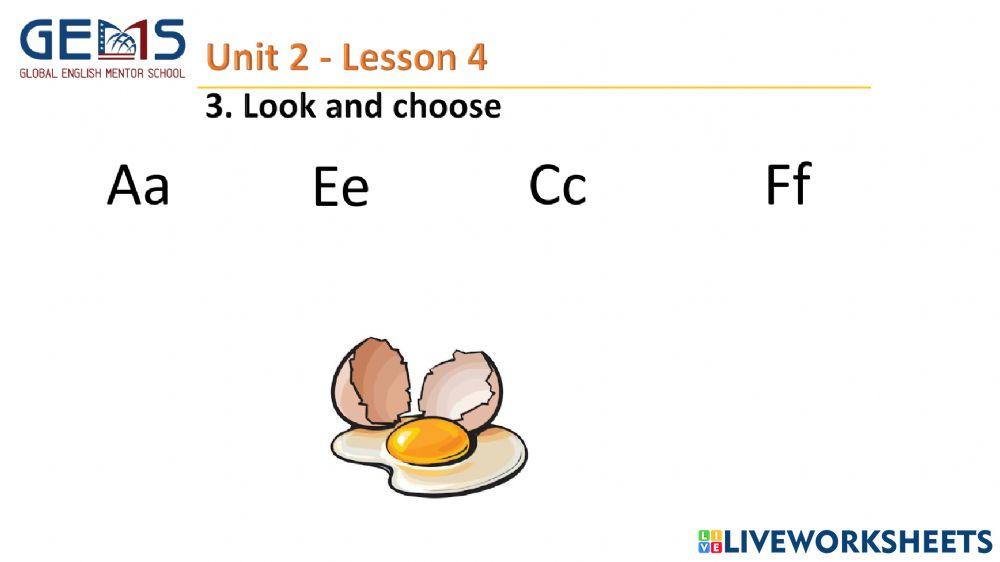 Eu starter - unit 2 - lesson 3 +4