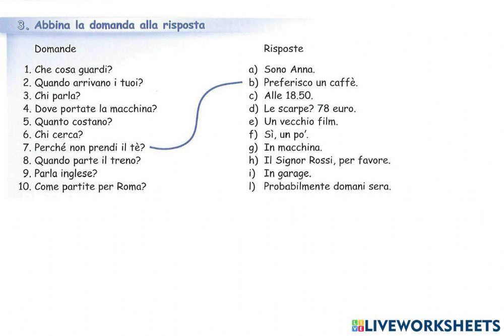 Presente indicativo - are-ere-ire verbi regolari