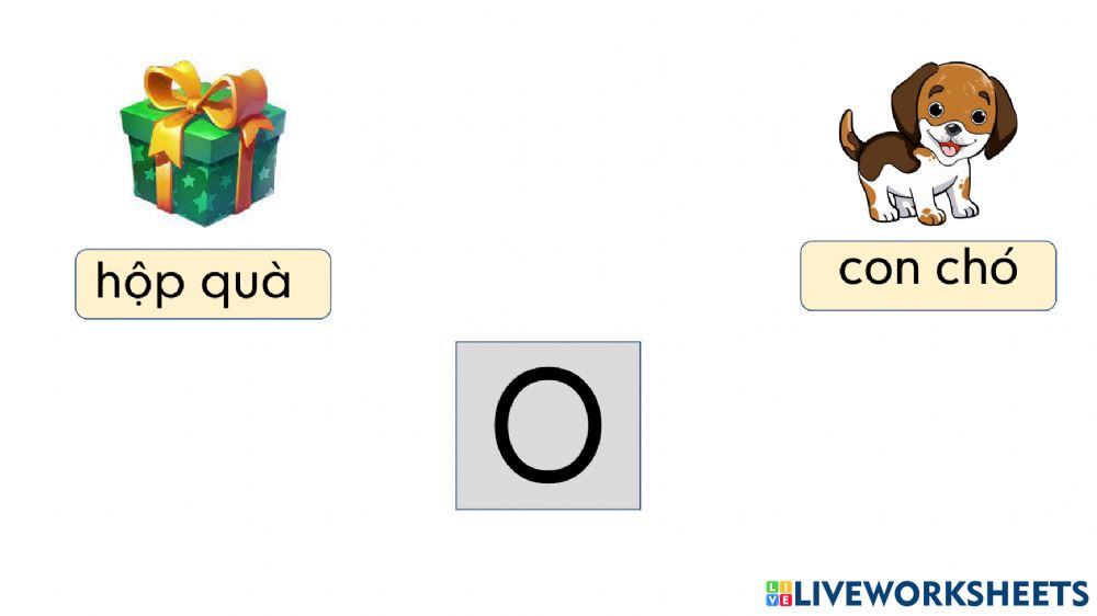 Lam quen chu viet Chu O