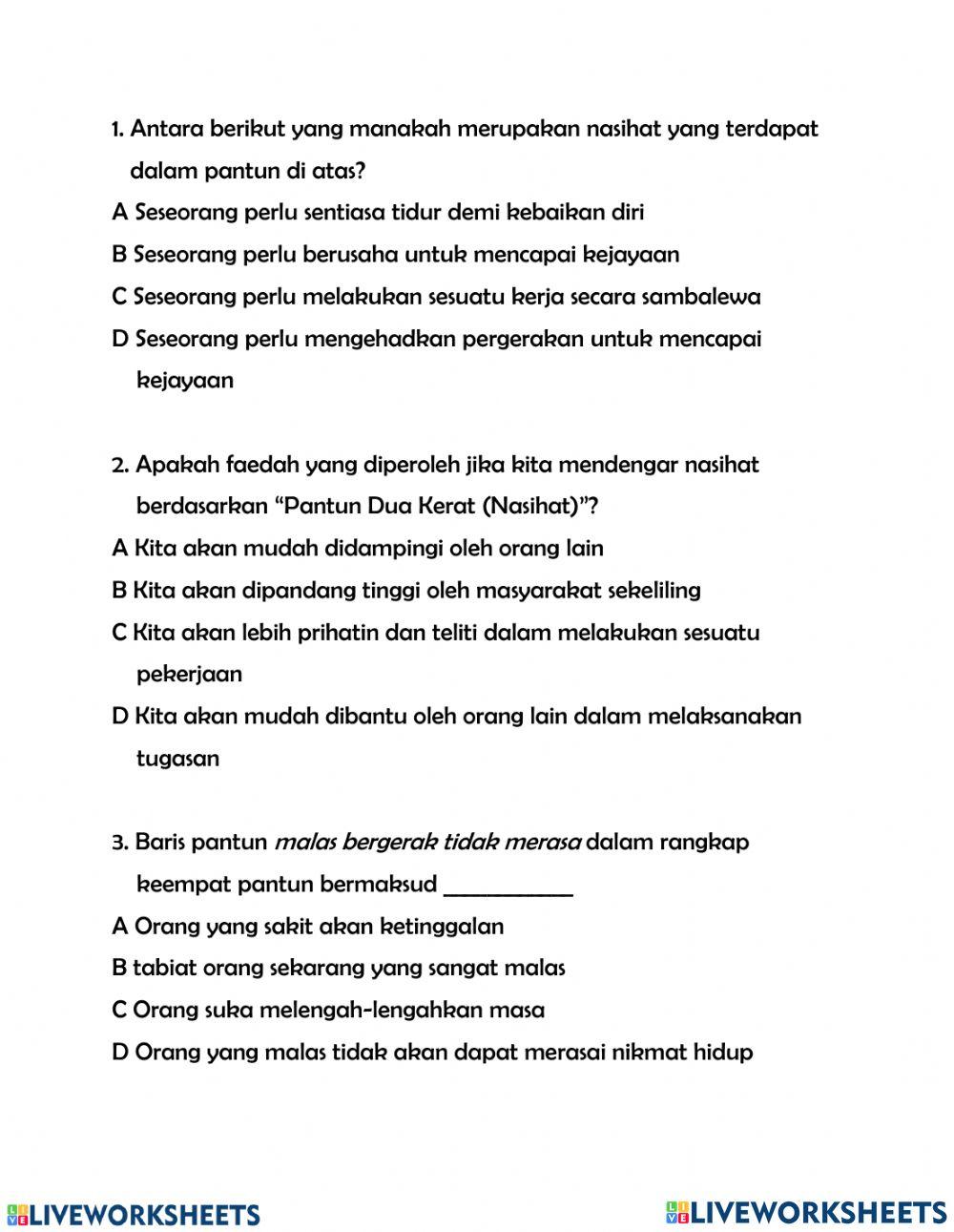 Pantun 2 kerat (1)