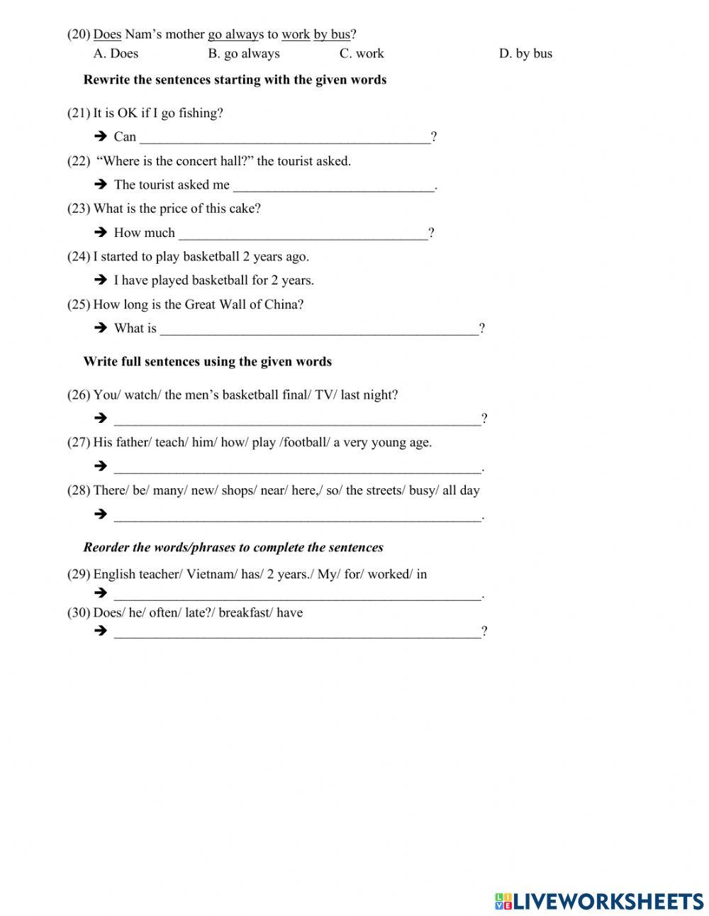 G6 MLH Review U 1 2 8