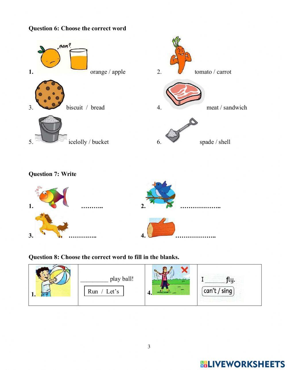 DS - Fa1 - Test 5 Writing