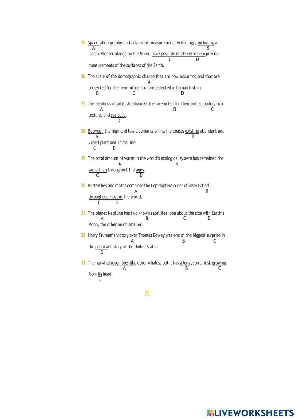 Toefl ITP Written English