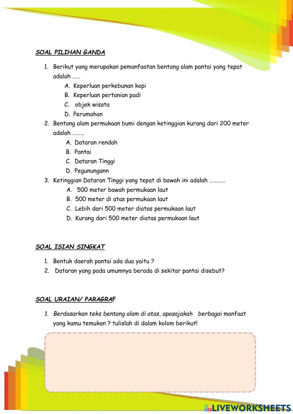 Lkpd interaktifpembelajaran ips sd