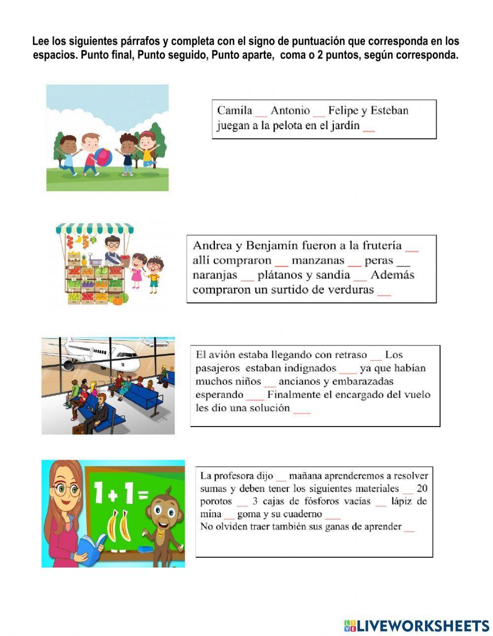 Signos de puntuación