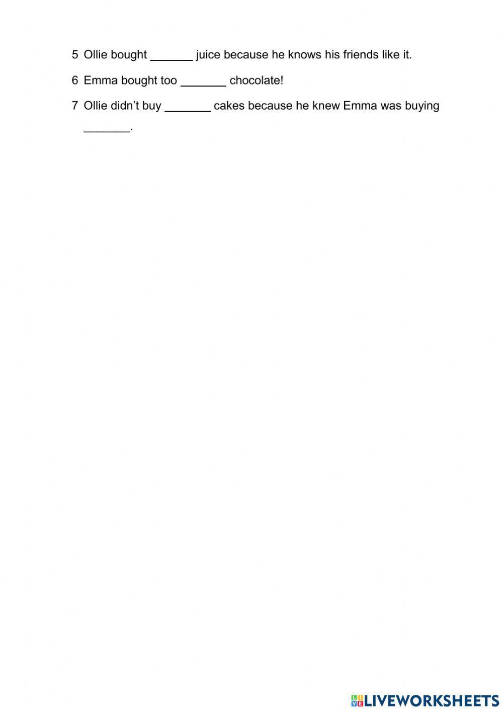 Wider World 2 - Unit 6.2 (Countable-uncountable nouns)